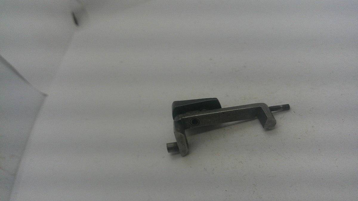 Smith & Wesson I-frame .22/32 Kit Gun .22 LR flat thumb piece and bolt, reverse view. Inventory reference 5.