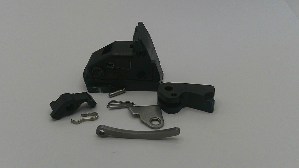 Mechanical parts on a white background