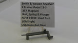Smith & Wesson K Frame Model 13 Bolt, Spring and Plunger .357 Magnum 1945C