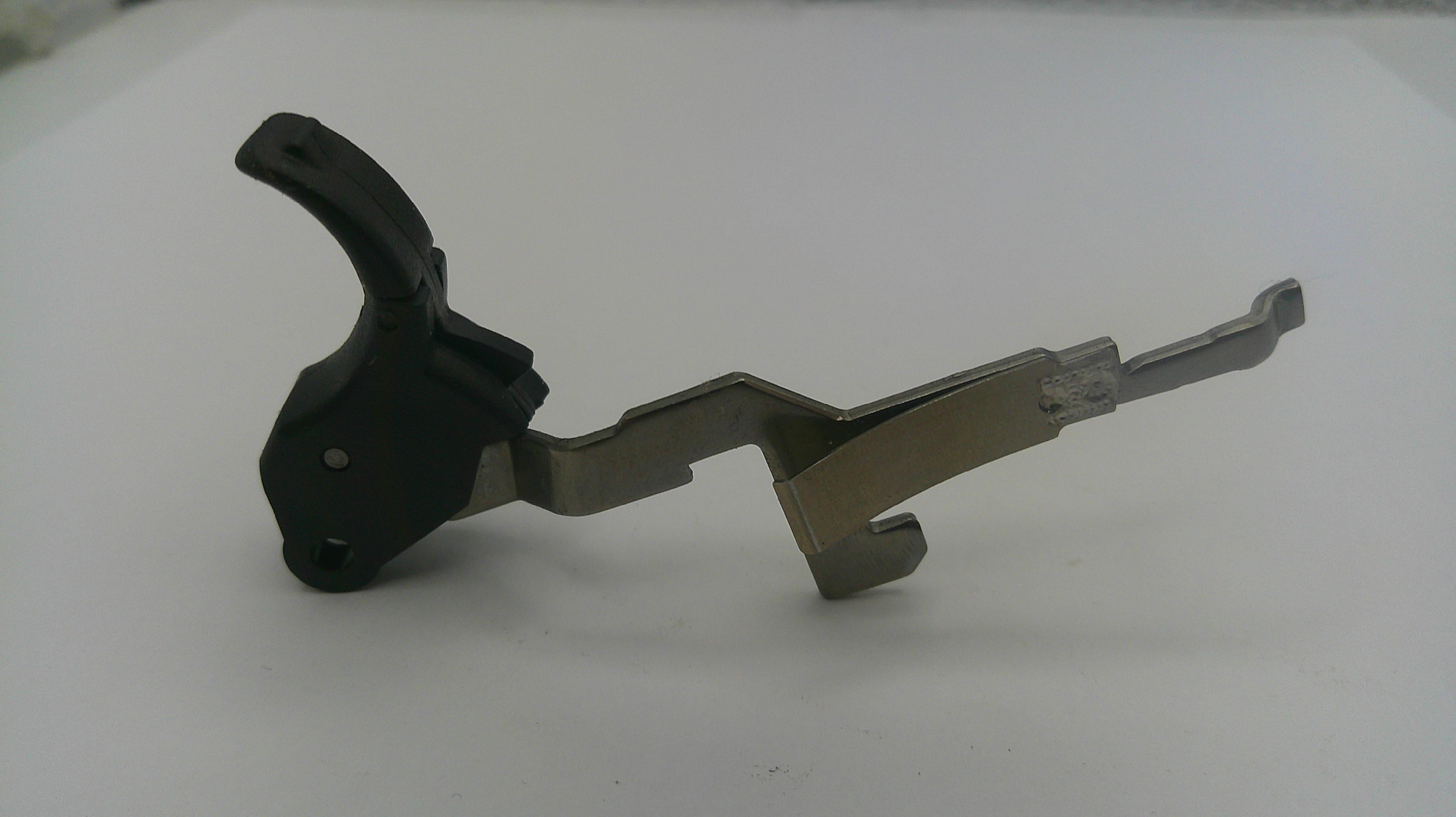 Mechanical component on a white background