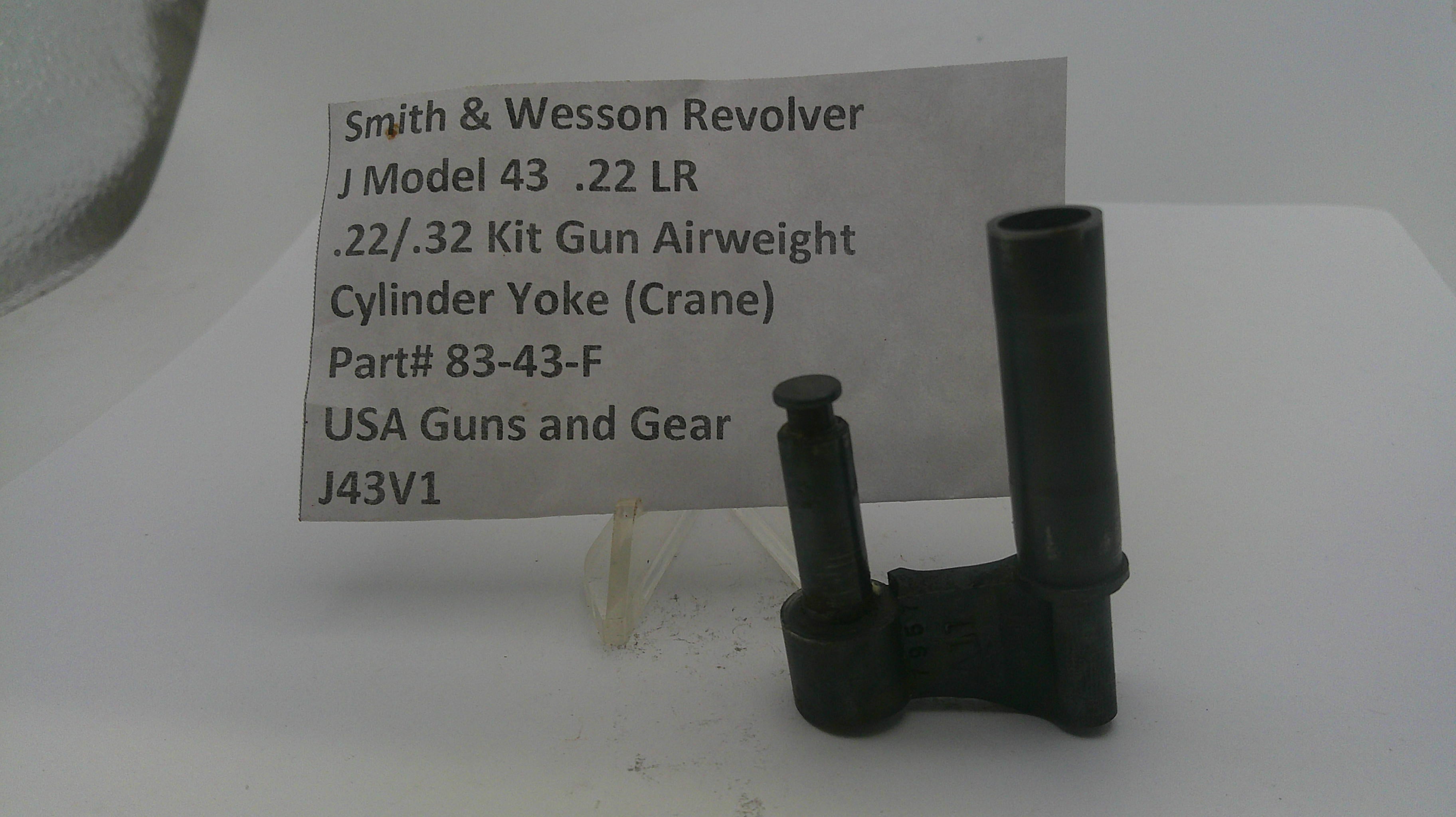 S&W J Model  43 .22/.32 Kit Airweight Cylinder Yoke (Crane) .22 LR 83-43-F