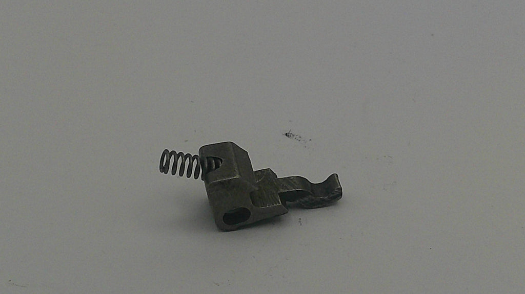 Keychain with a dress-shaped charm on a white background