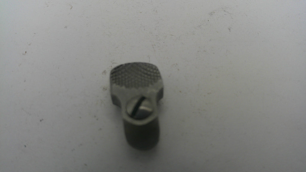 Metallic nozzle on a white background
