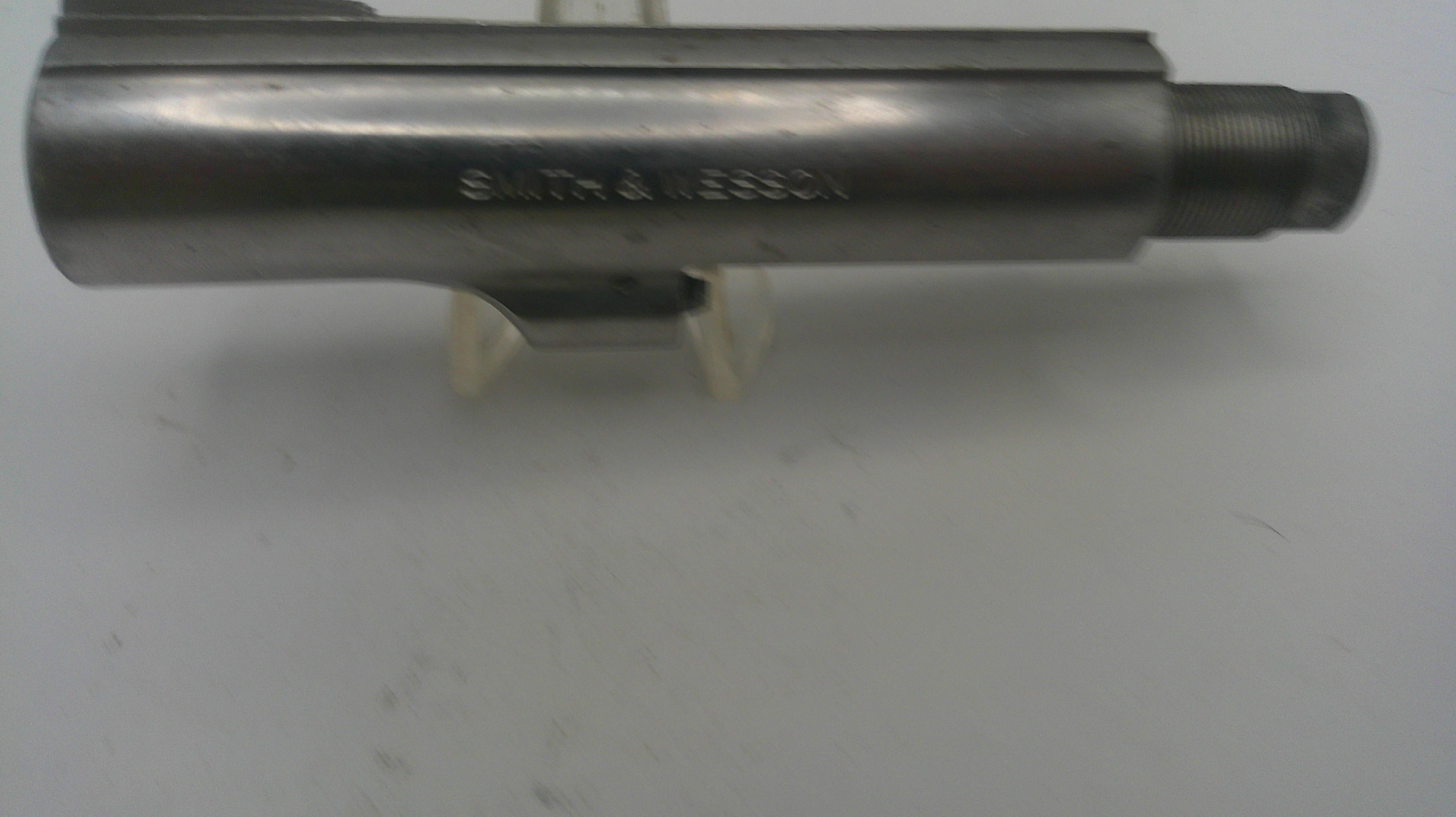 Smith & Wesson K Frame Model 64-3 Revolver 4" Barrel Non-Pinned Stainless Steel (Used) 6423D
