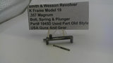 Smith & Wesson K Frame Model 19 Used Bolt Spring & Plunger .357 Magnum 1945D