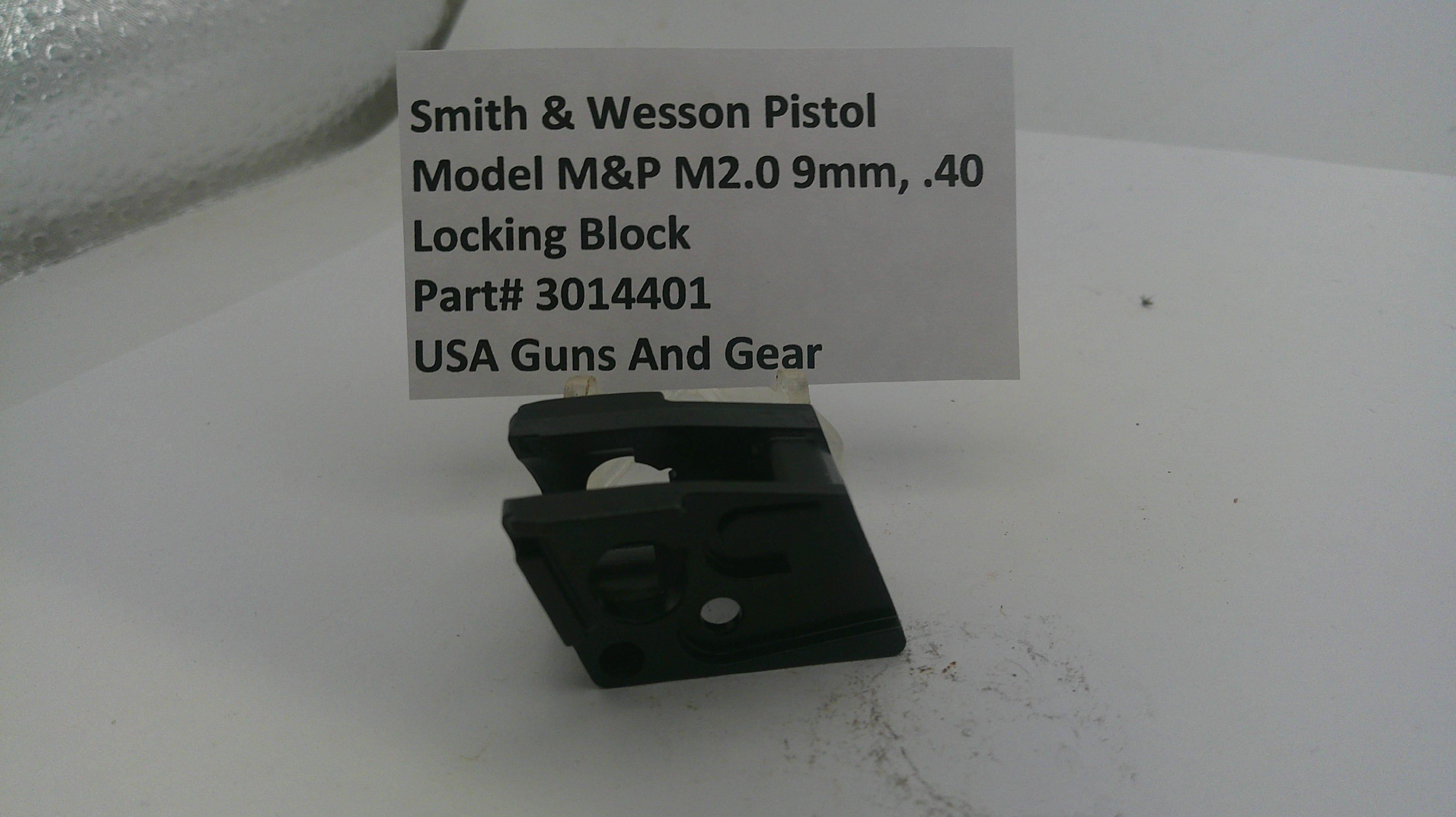 Smith & Wesson M&P Shield M2.0 Locking Block - 9mm/.40 - Factory OEM 3014401