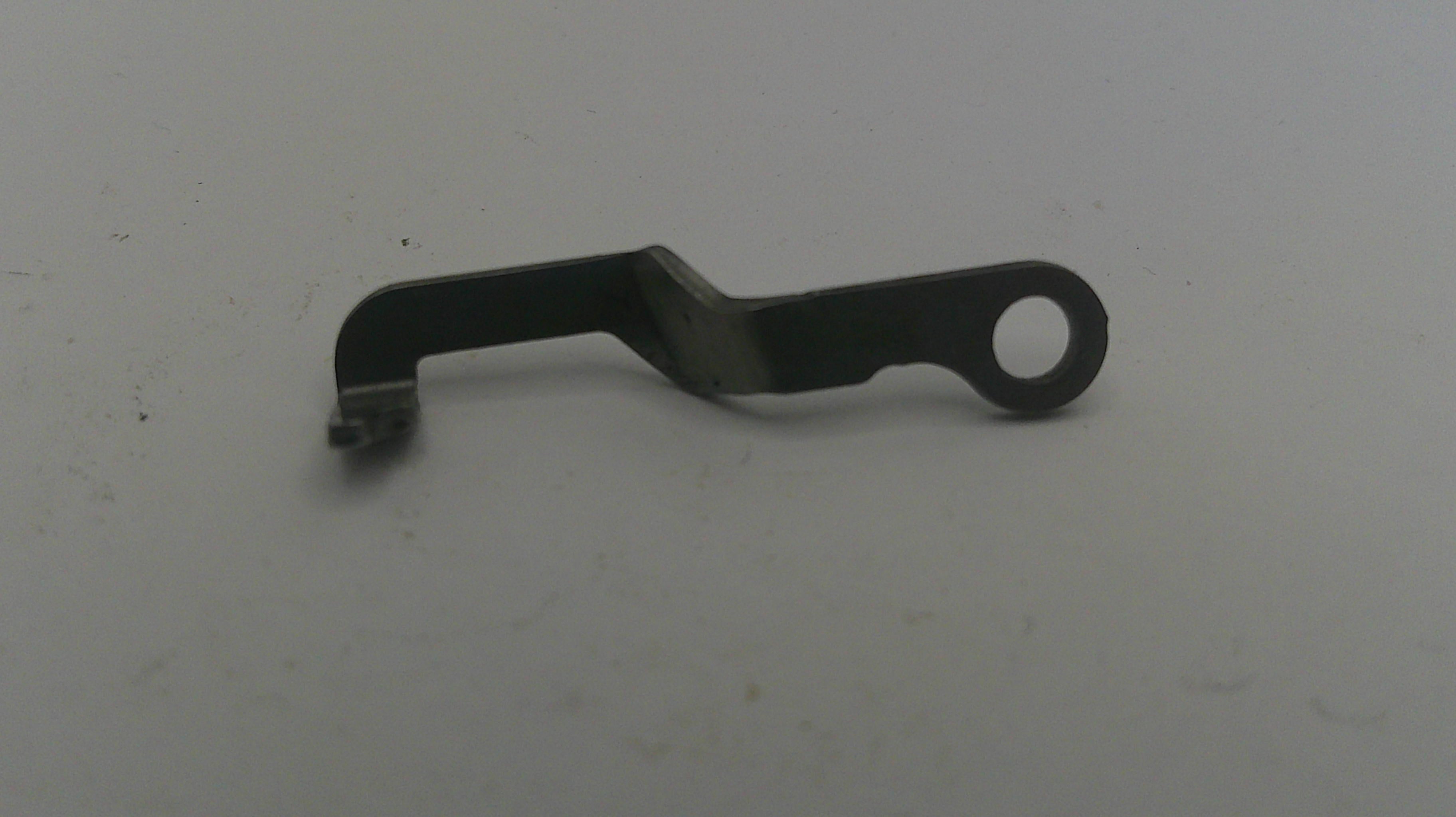 Metallic tool on a white background
