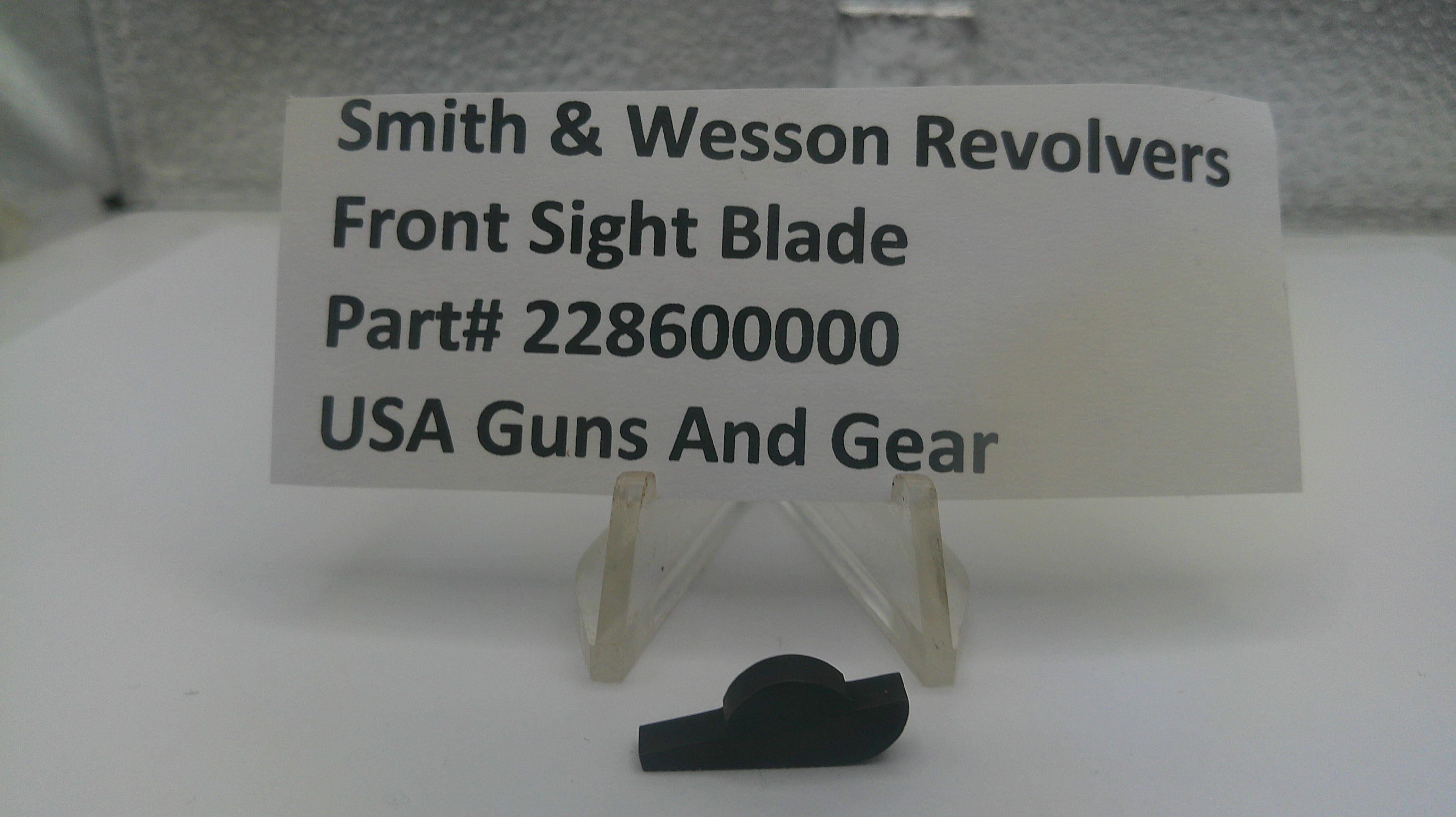 Smith & Wesson Revolver Front Sight Blade Factory New 228600000