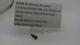 S&W Revolver L Frame 586 .357 Magnum Strain Screw Round Butt 586172