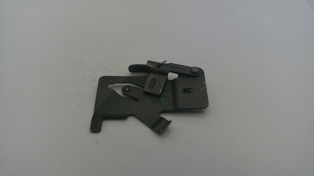 Metal bracket on a white background