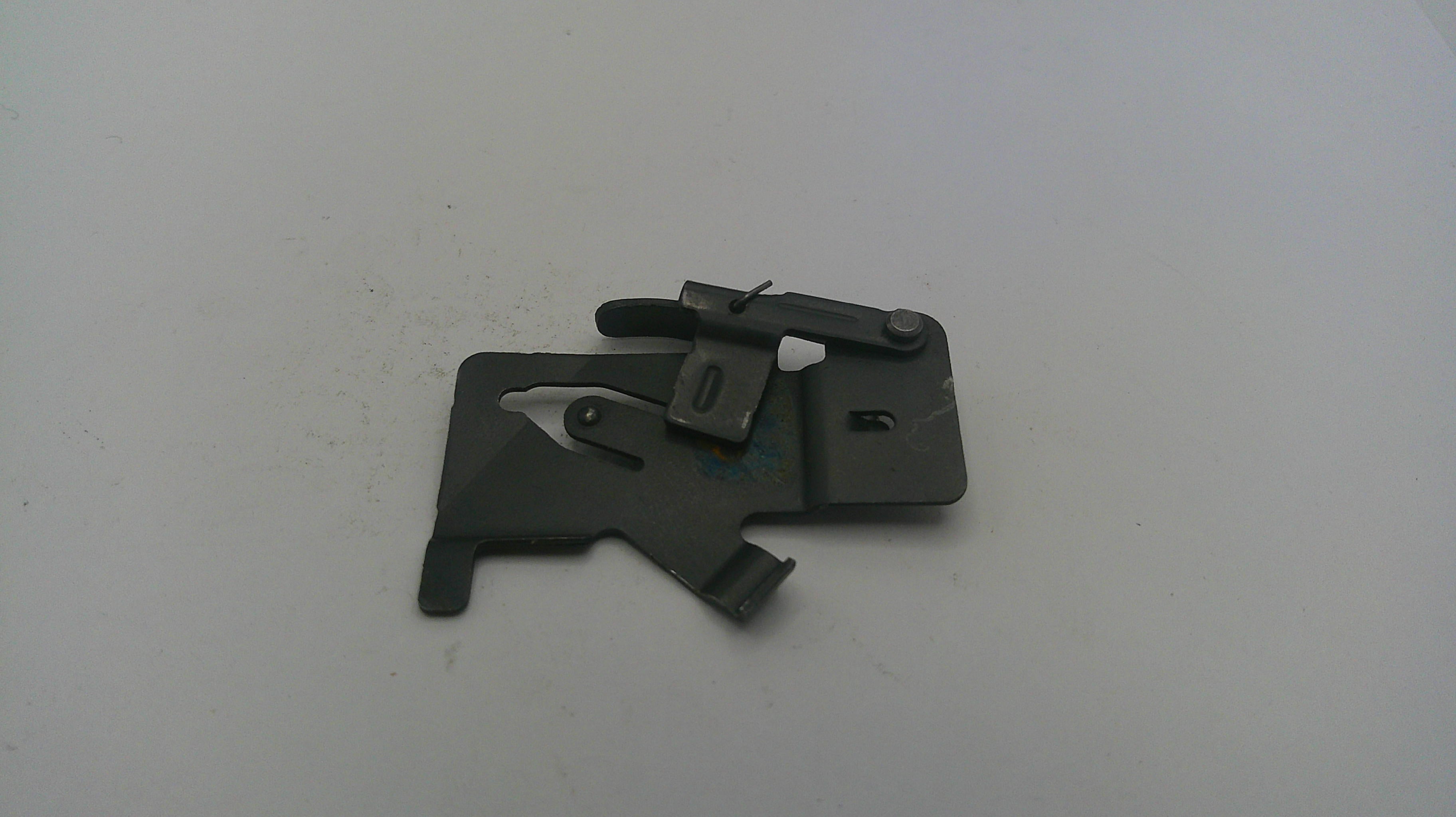 Metal bracket on a white background