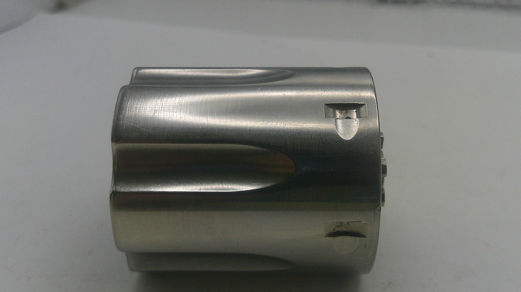 Smith & Wesson Model 66- K Frame .357 Magnum Cylinder w/ Extractor Non-Recessed Stainless Steel Used 66A58