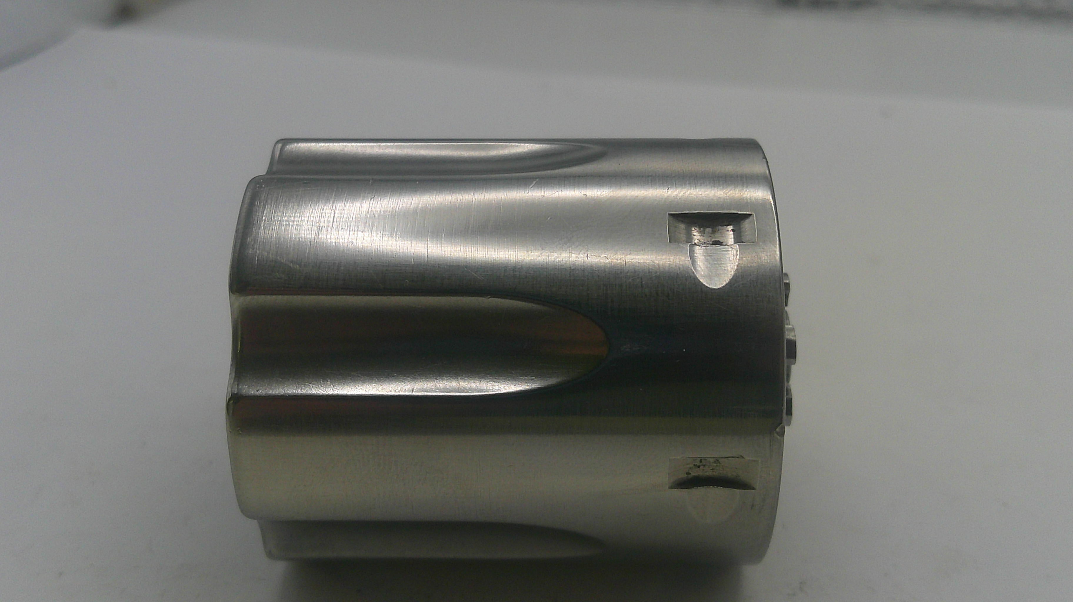 Smith & Wesson Model 66- K Frame .357 Magnum Cylinder w/ Extractor Non-Recessed Stainless Steel Used 66A58