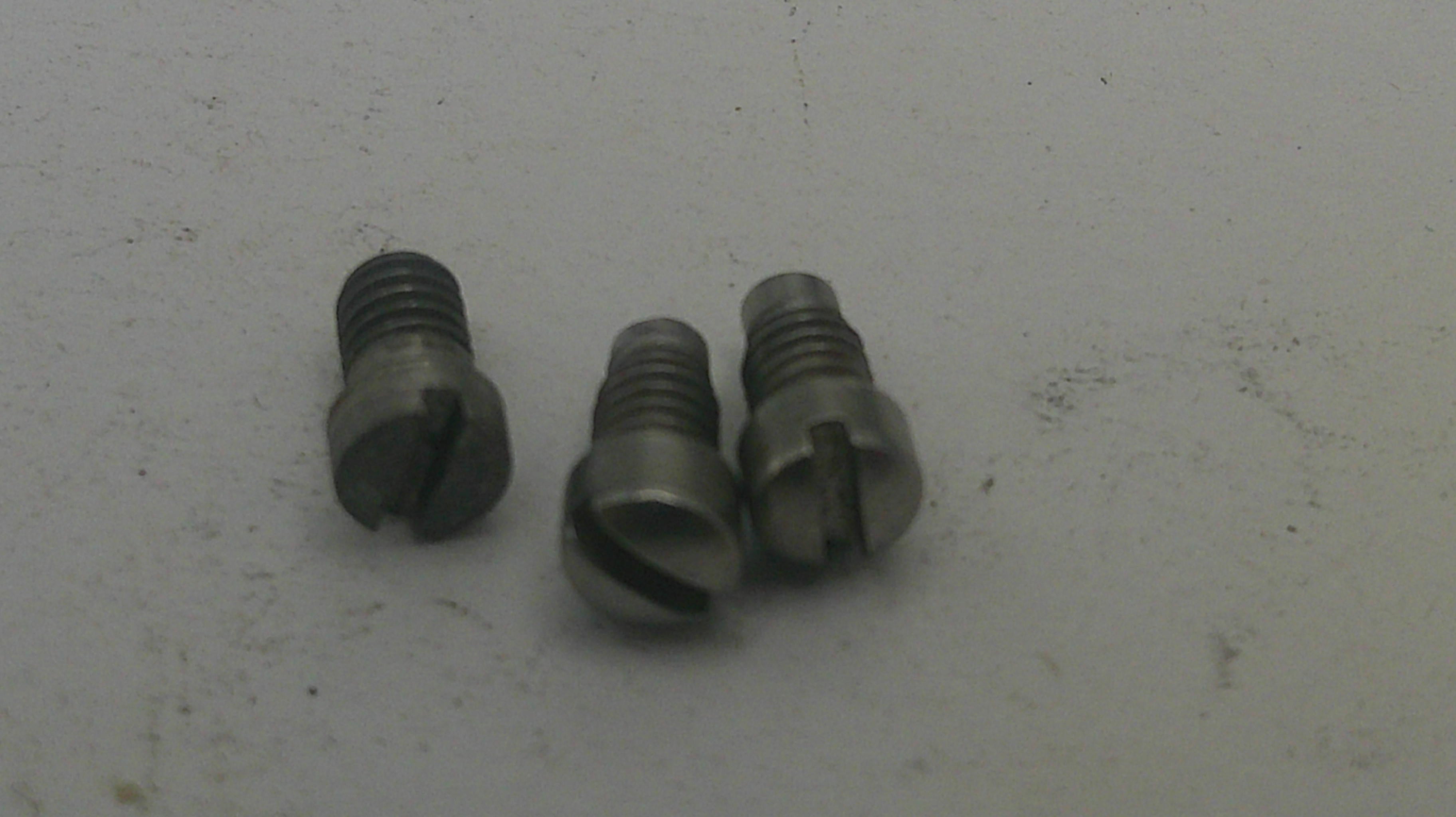 Smith and Wesson J Frame Model 60 Side Plate Screws Stainless Steel Used - 60145