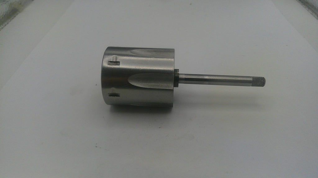 Smith & Wesson J Frame Model 63 Cylinder Assembly with Yoke - Stainless Steel .22 Long Rifle - Used OEM Part J6372