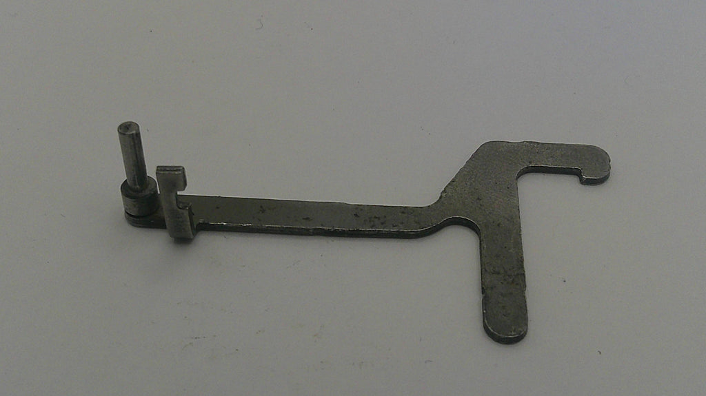 Metal tool on a gray background