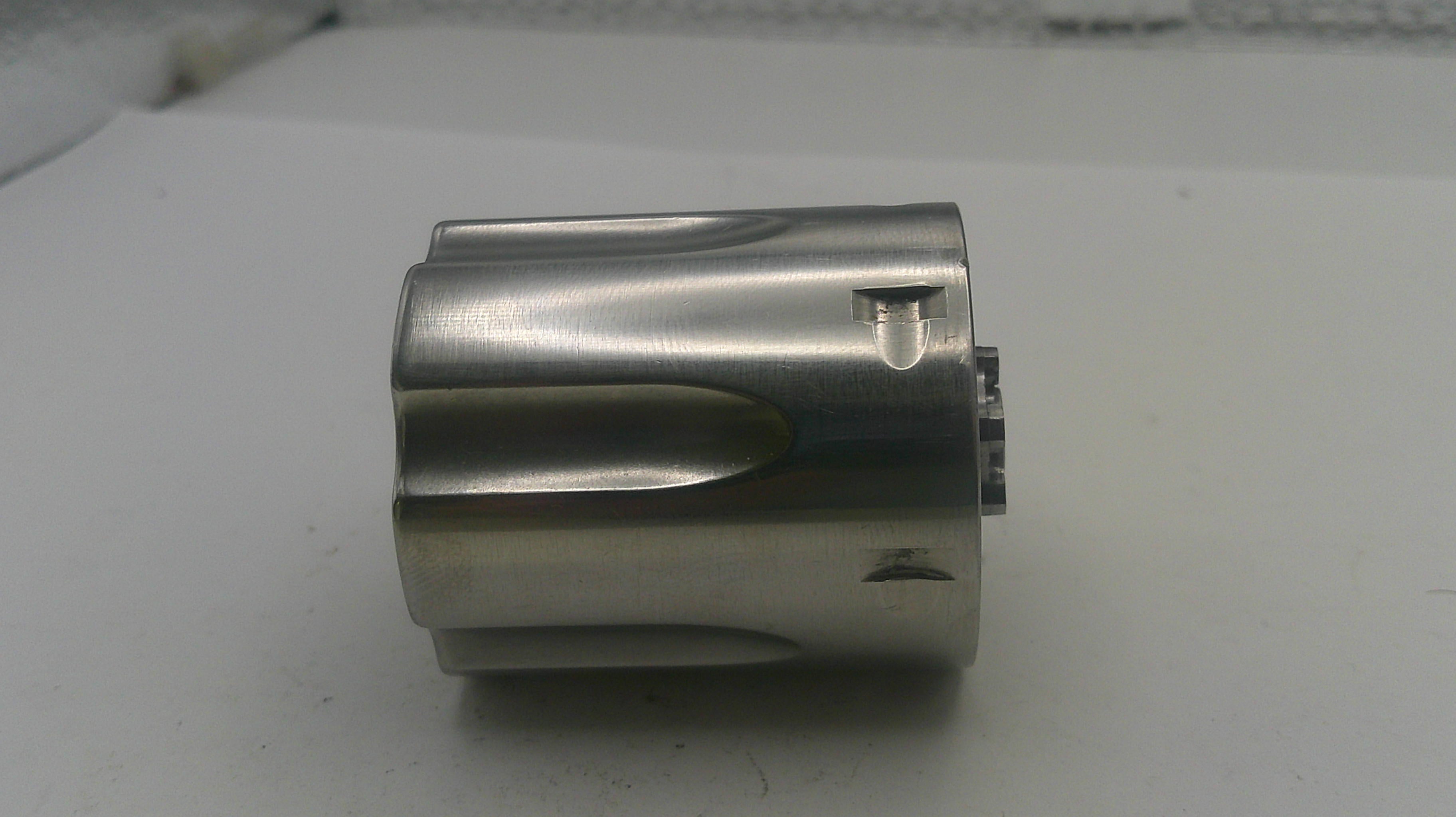 Smith & Wesson Model 66- K Frame .357 Magnum Cylinder w/ Extractor Non-Recessed Stainless Steel Used 66A58