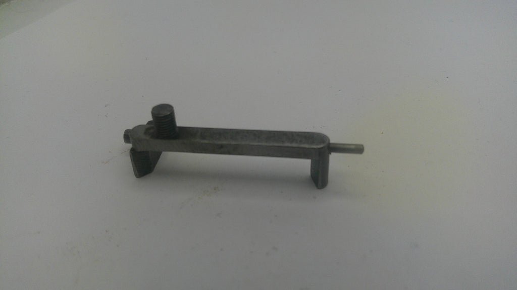 Metal tool on a white background