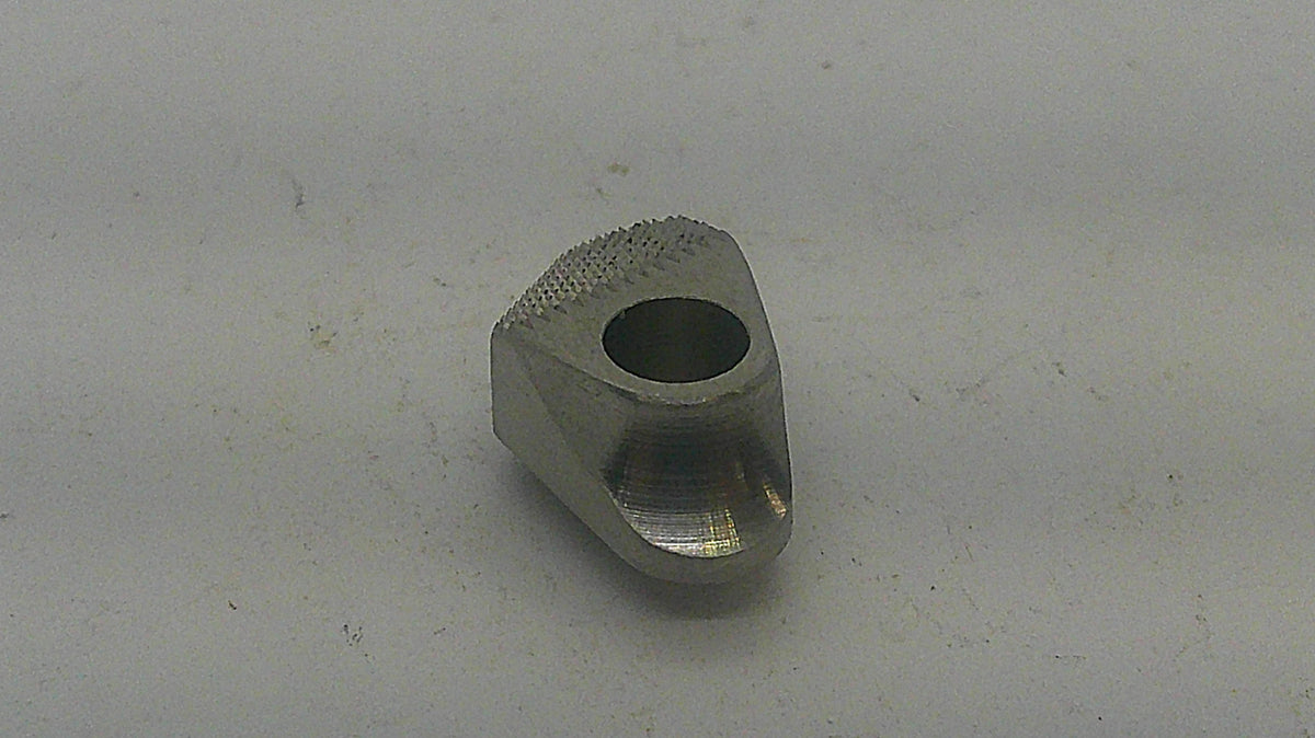 SDM stainless steel thumb latch for Smith & Wesson revolvers, angled face and mounting opening. Inventory reference 157294.