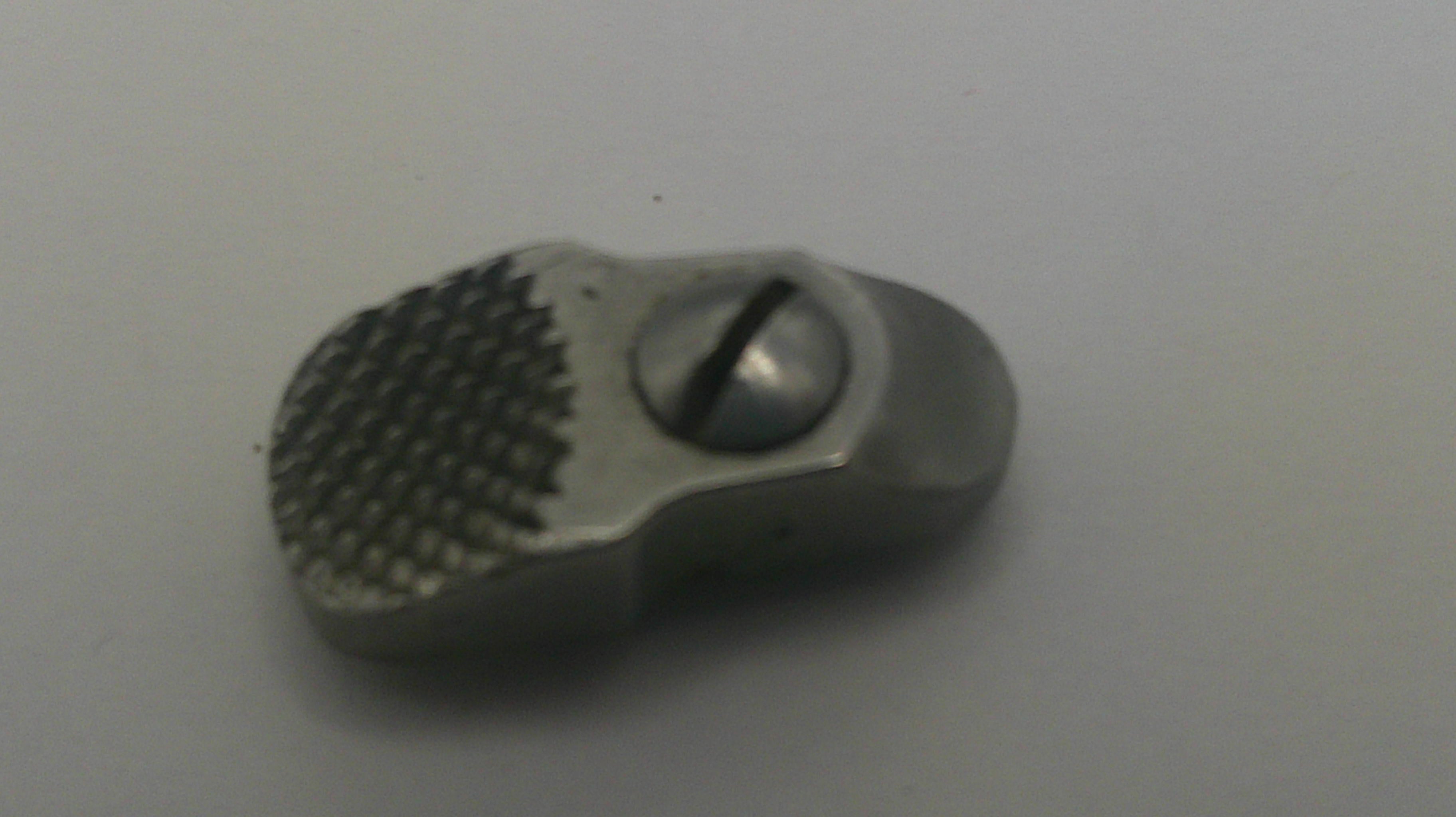 Smith & Wesson J Frame Model 60 Thumb Piece & Nut Stainless Steel .38 Special Used Part# 60181C