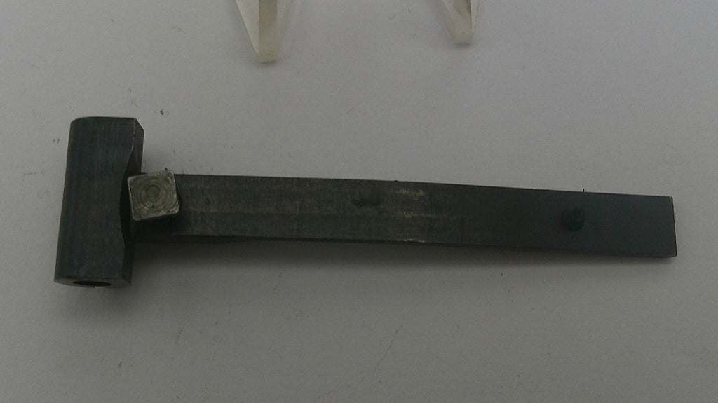 Metal tool on a white background