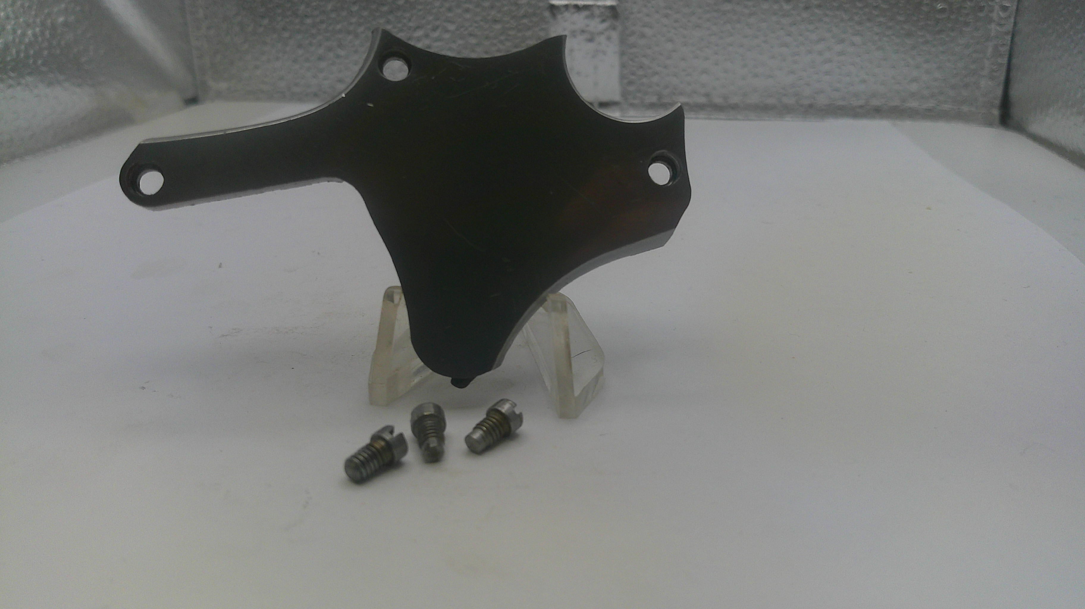 Smith & Wesson J Frame Model 63 .22 LR Side Plate & Screws Used Part J63159