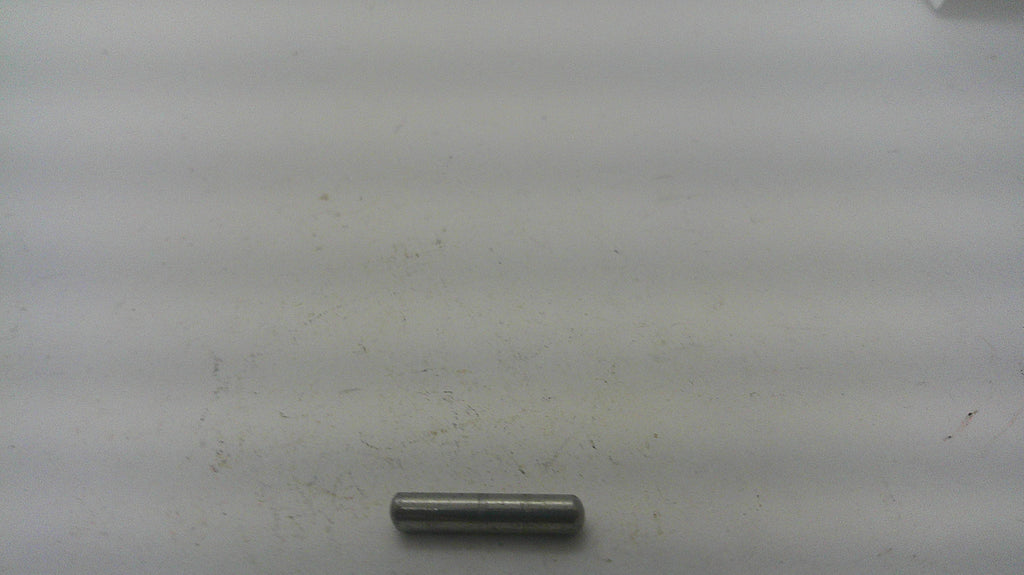 Smith & Wesson stainless steel revolver grip pin, side view, used, inventory reference N205