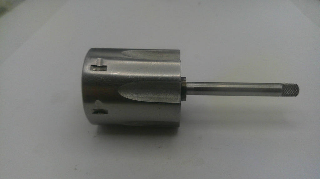 Smith & Wesson J Frame Model 63 Cylinder Assembly with Yoke - Stainless Steel .22 Long Rifle - Used OEM Part J6372