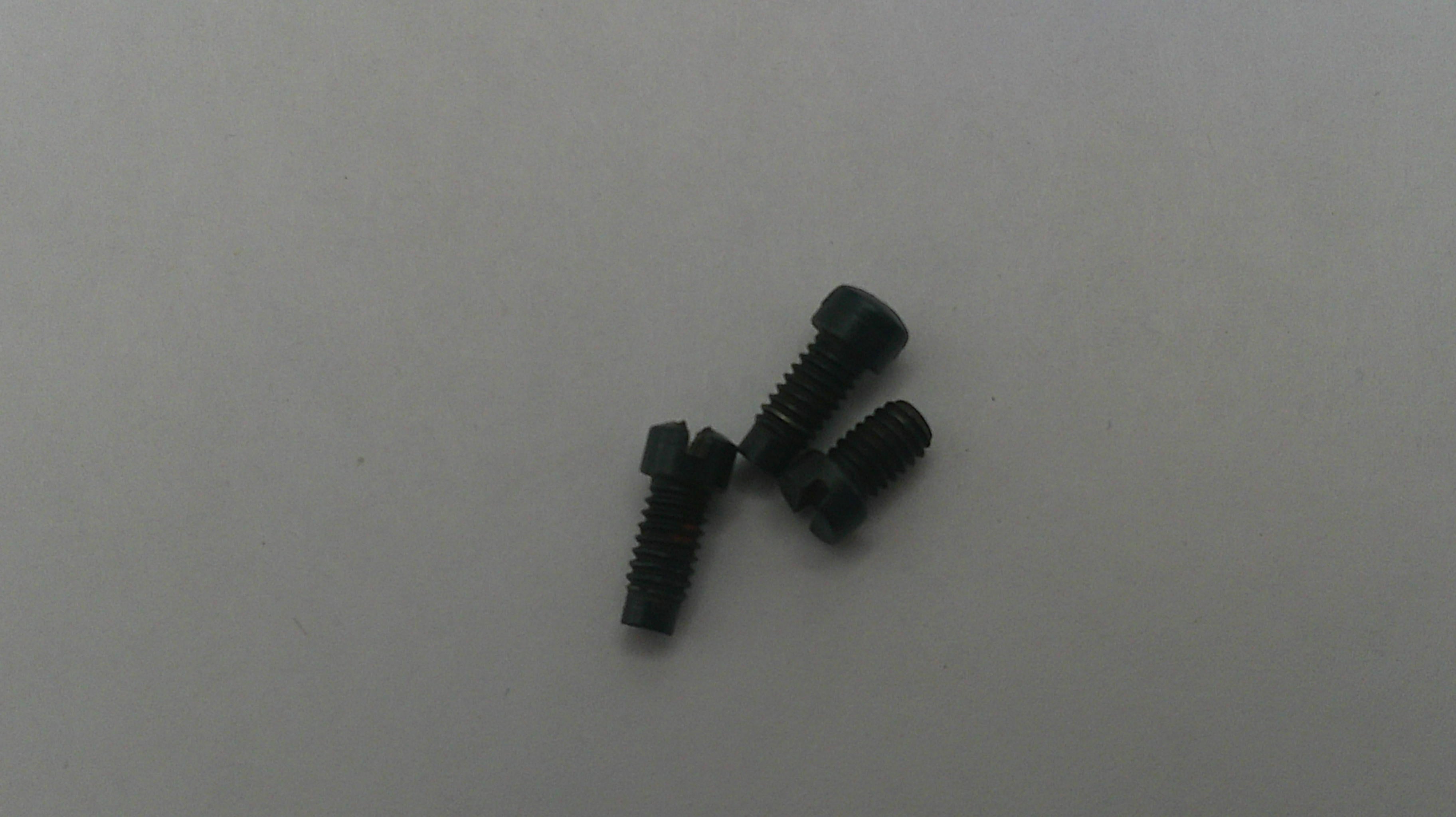 Smith & Wesson Revolver L Frame Model 586 .357 Magnum Side Plate Screws (3) Blue Steel 586159B