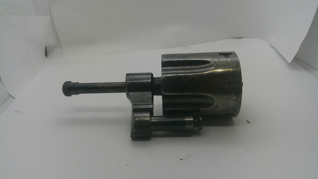A used metal mechanical component, likely a drill chuck or similar tool accessory, showing a dark metallic finish with some wear and rust, photographed on a white background.