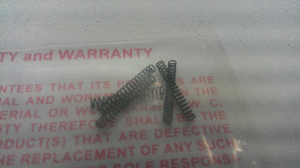 Wolff reduced power magazine catch springs for Smith & Wesson centerfire semi-automatics Part 27185, spring detail