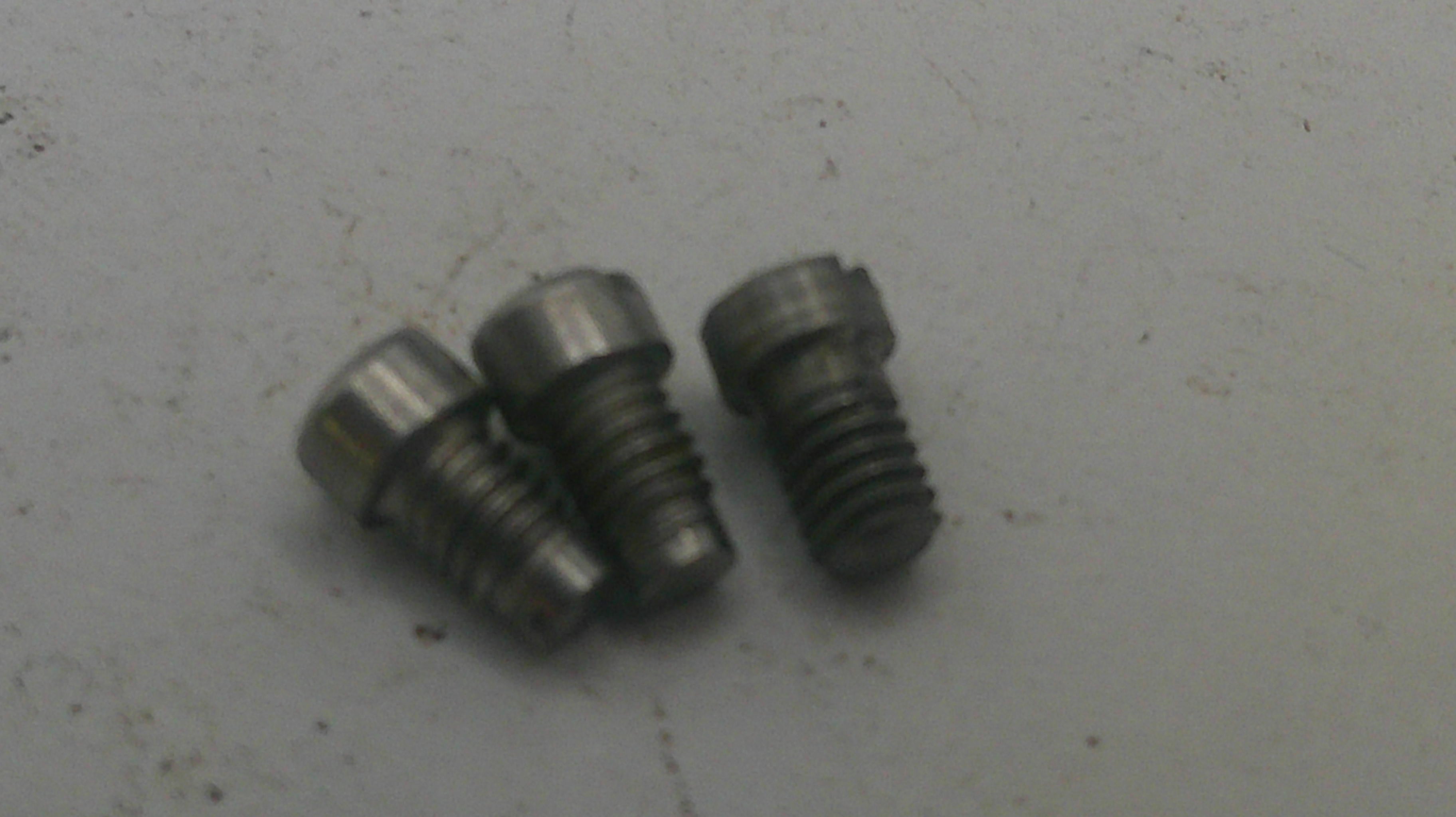 Smith and Wesson J Frame Model 60 Side Plate Screws Stainless Steel Used - 60145