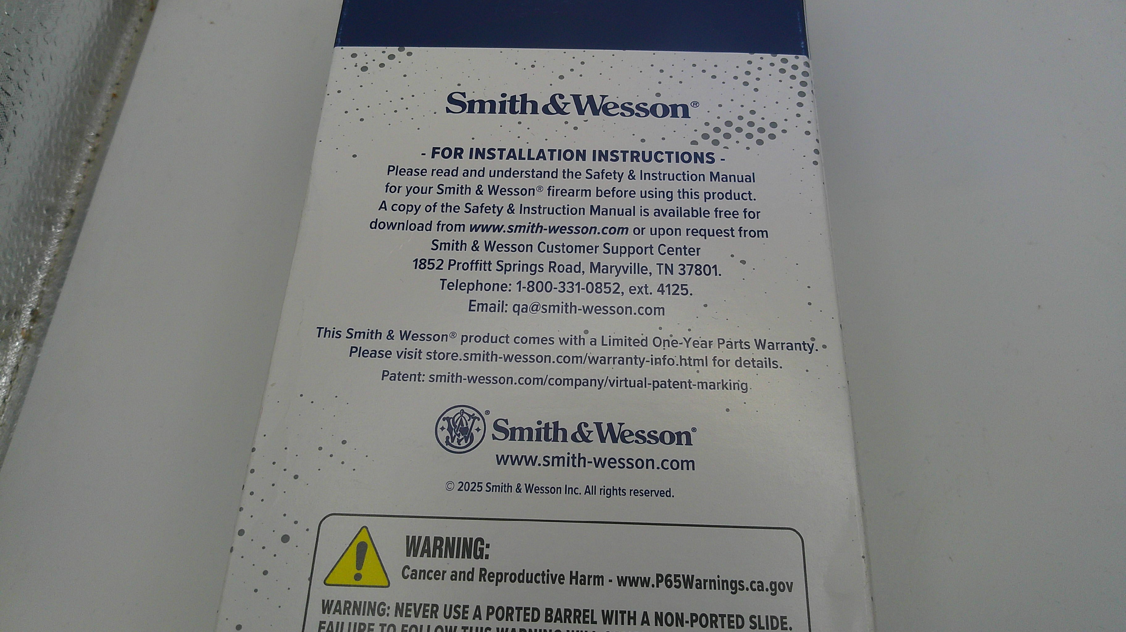 Smith & Wesson M&P9 M2.0 Optics Ready Slide – 4.25" Barrel – OEM SKU 14158