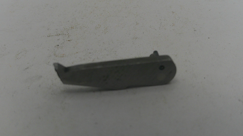 Metallic object on a white background