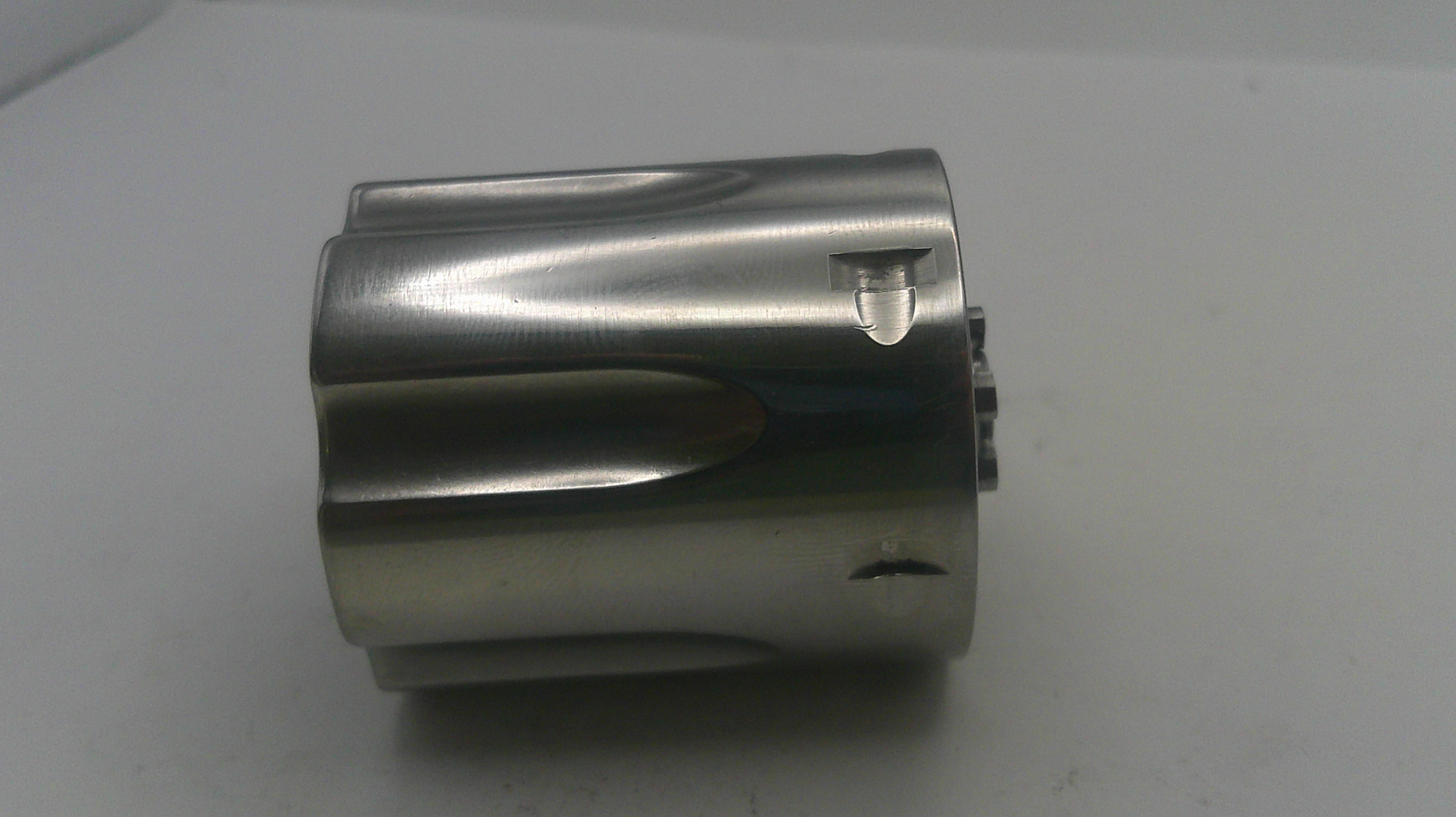 Smith & Wesson Model 66- K Frame .357 Magnum Cylinder w/ Extractor Non-Recessed Stainless Steel Used 66A58