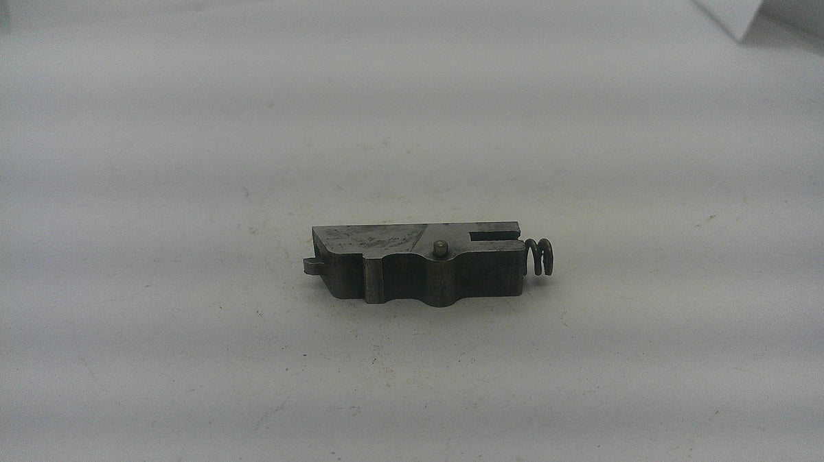Smith & Wesson Pre-Model 19 rebound slide and spring .357 Magnum, profile view. Inventory reference 19143AB