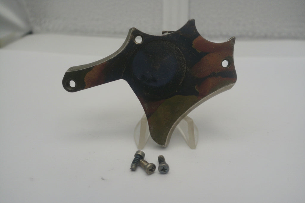 Blurred object on a white surface