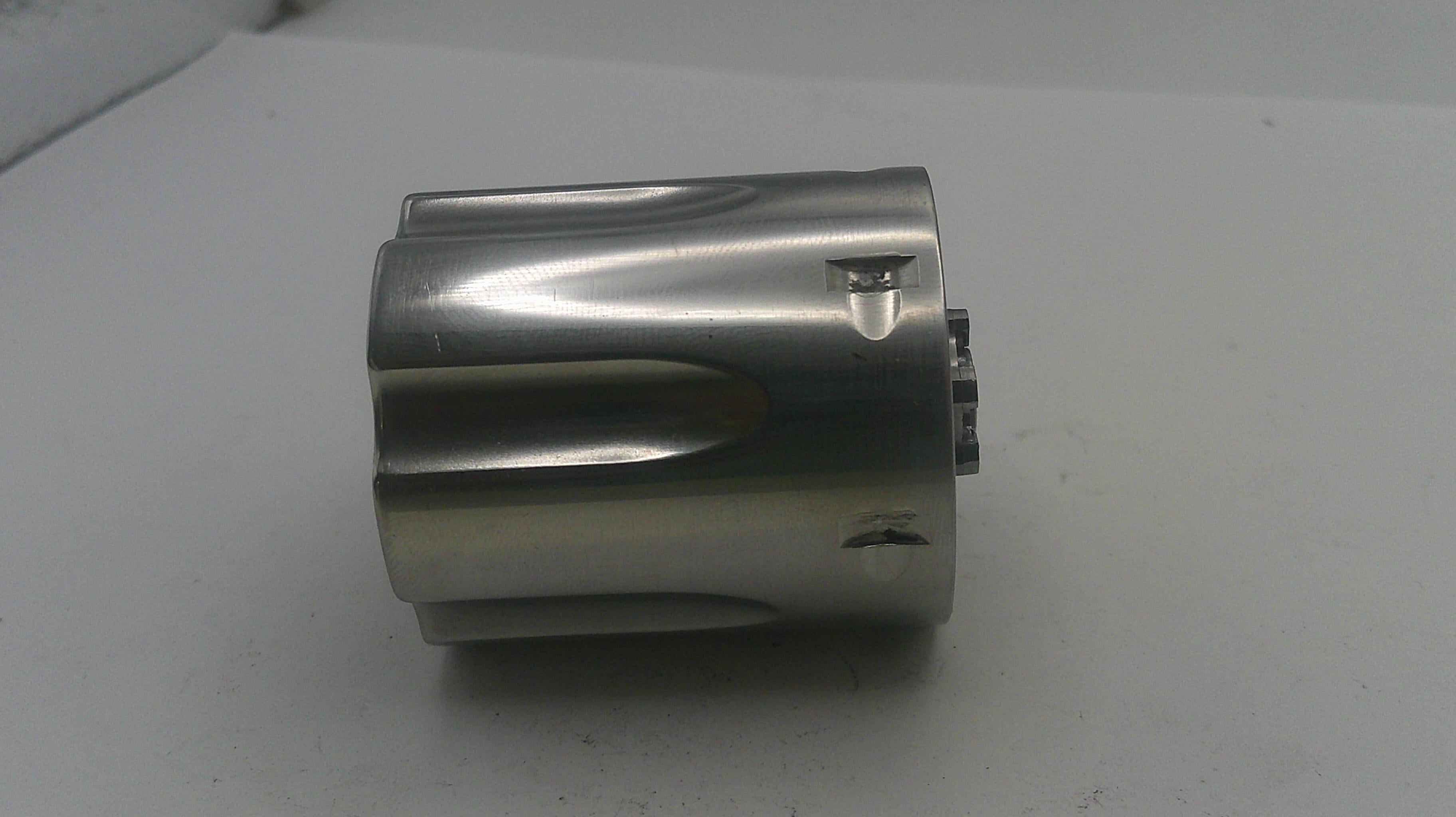 Smith & Wesson Model 66- K Frame .357 Magnum Cylinder w/ Extractor Non-Recessed Stainless Steel Used 66A58