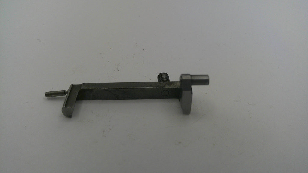 Metal mechanical component on a white background