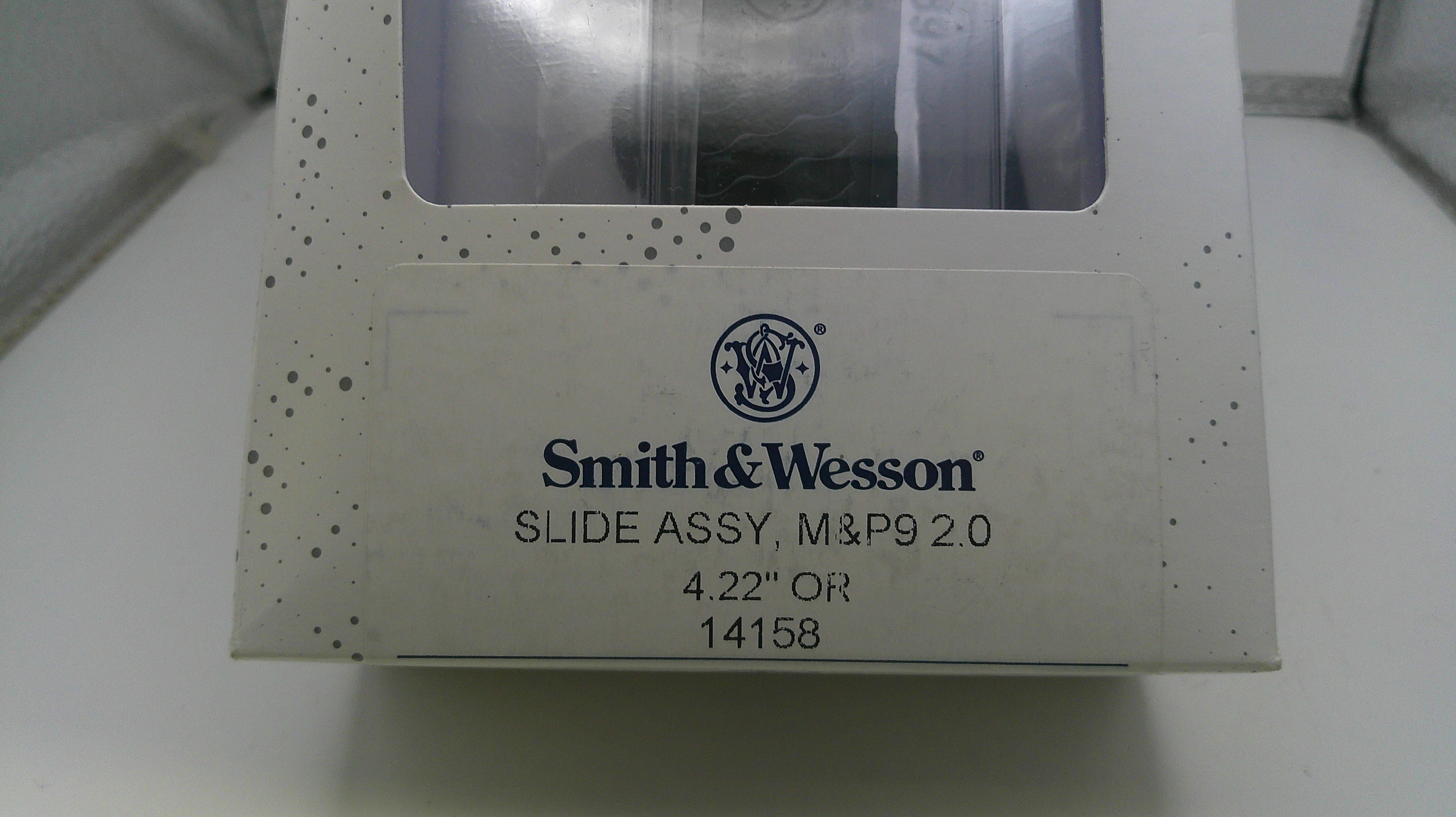 Smith & Wesson M&P9 M2.0 Optics Ready Slide – 4.25" Barrel – OEM SKU 14158