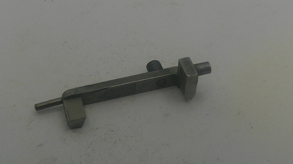 Metal tool on a white background