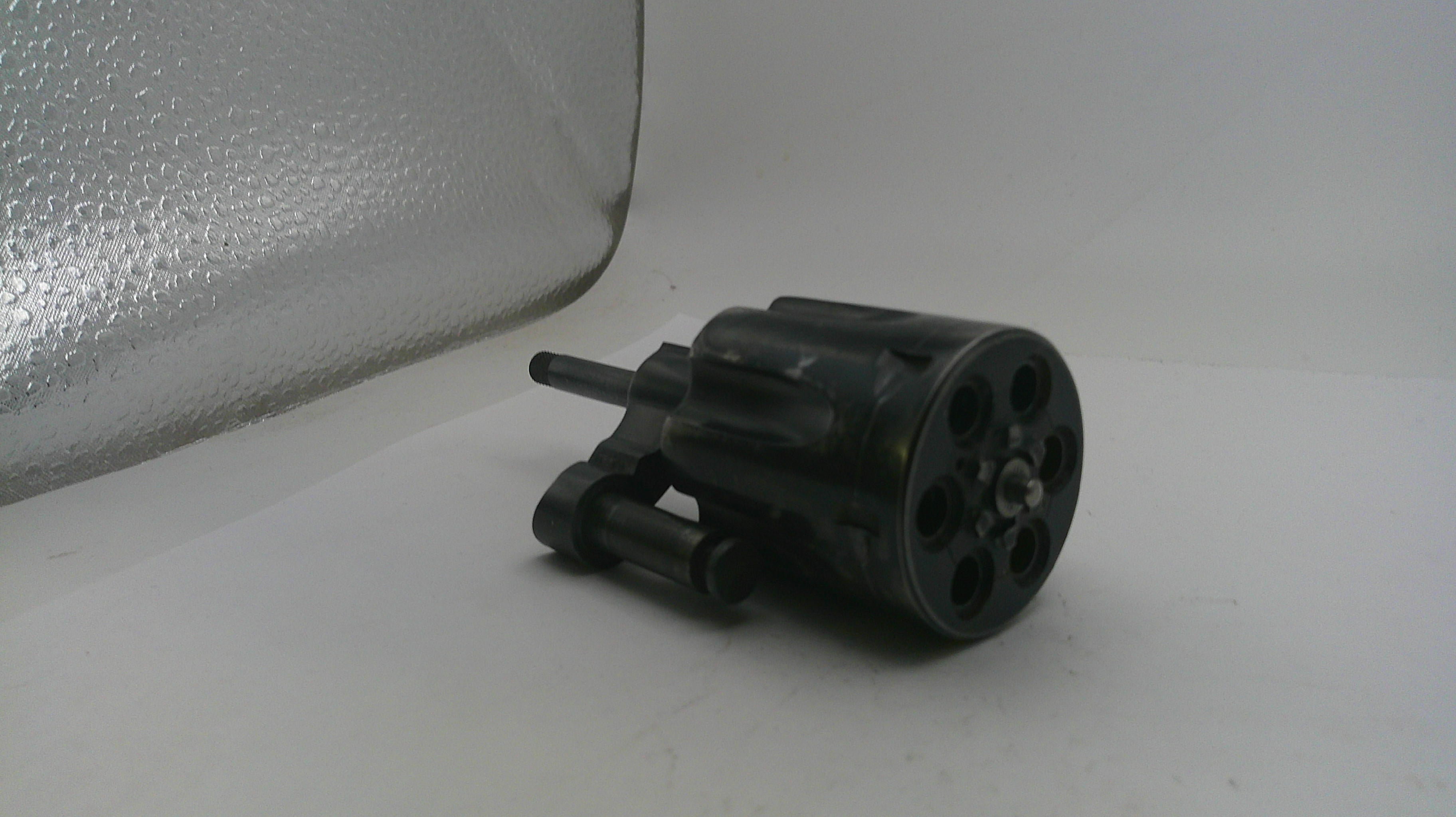 Smith & Wesson K Frame Model K-22 Cylinder Assembly with Yoke - Blue Steel .22 Long Rifle - 4 Screw - Used OEM Part K2270A