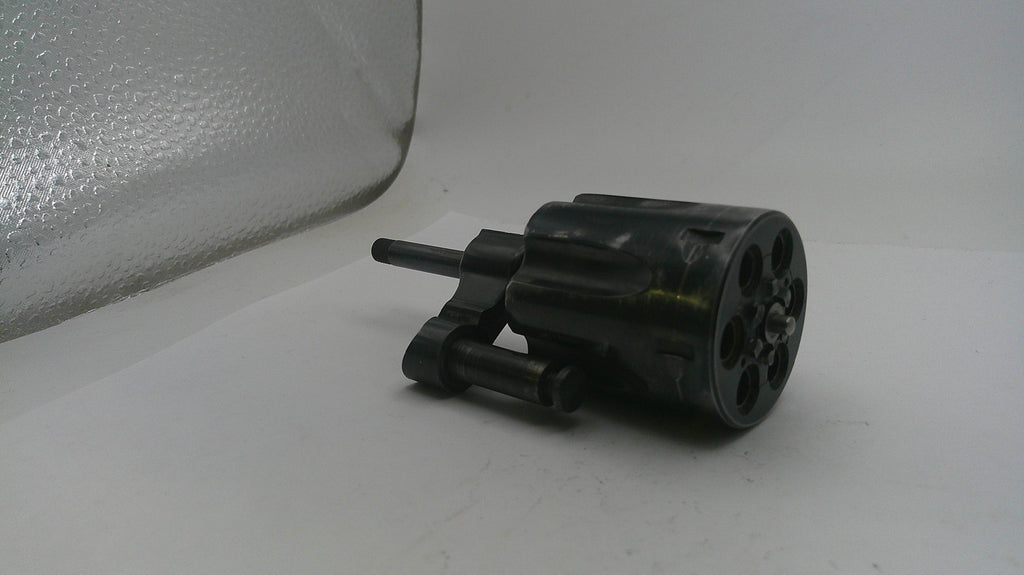 Smith & Wesson K Frame Model K-22 Cylinder Assembly with Yoke - Blue Steel .22 Long Rifle - 4 Screw - Used OEM Part K2270A