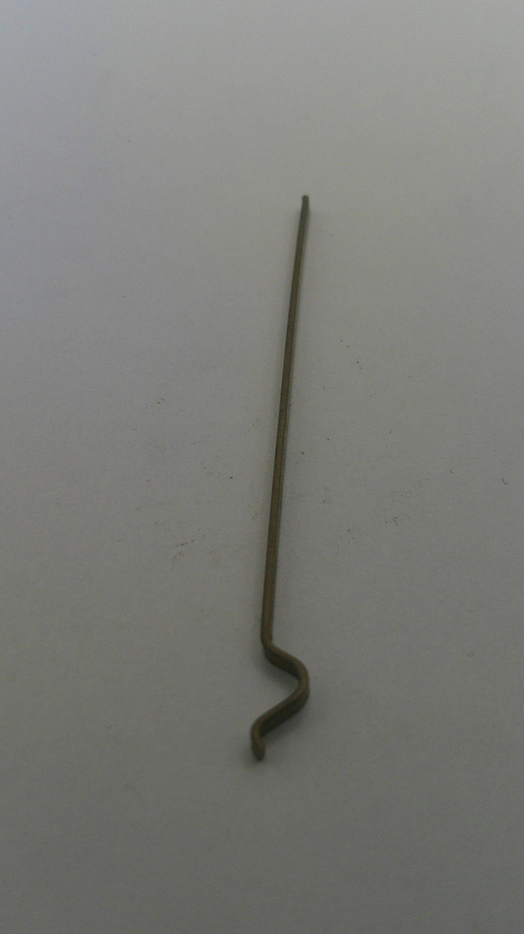 Metal tool on a white background