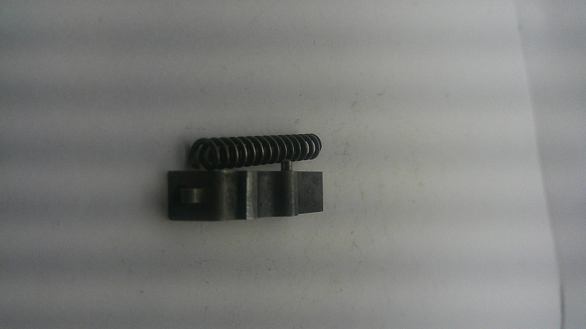 Smith & Wesson Pre-Model 19 rebound slide and spring .357 Magnum, alternate slide and spring detail. Inventory reference 19143AB