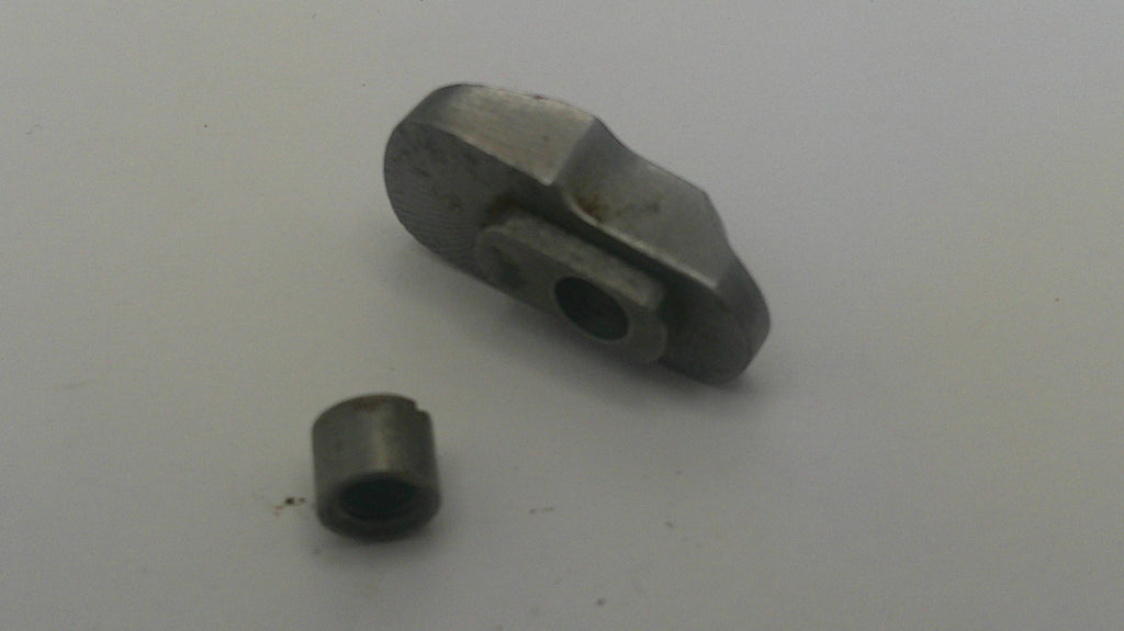 Smith & Wesson J Frame Model 60 Thumb Piece & Nut Stainless Steel .38 Special Used Part# 60181C