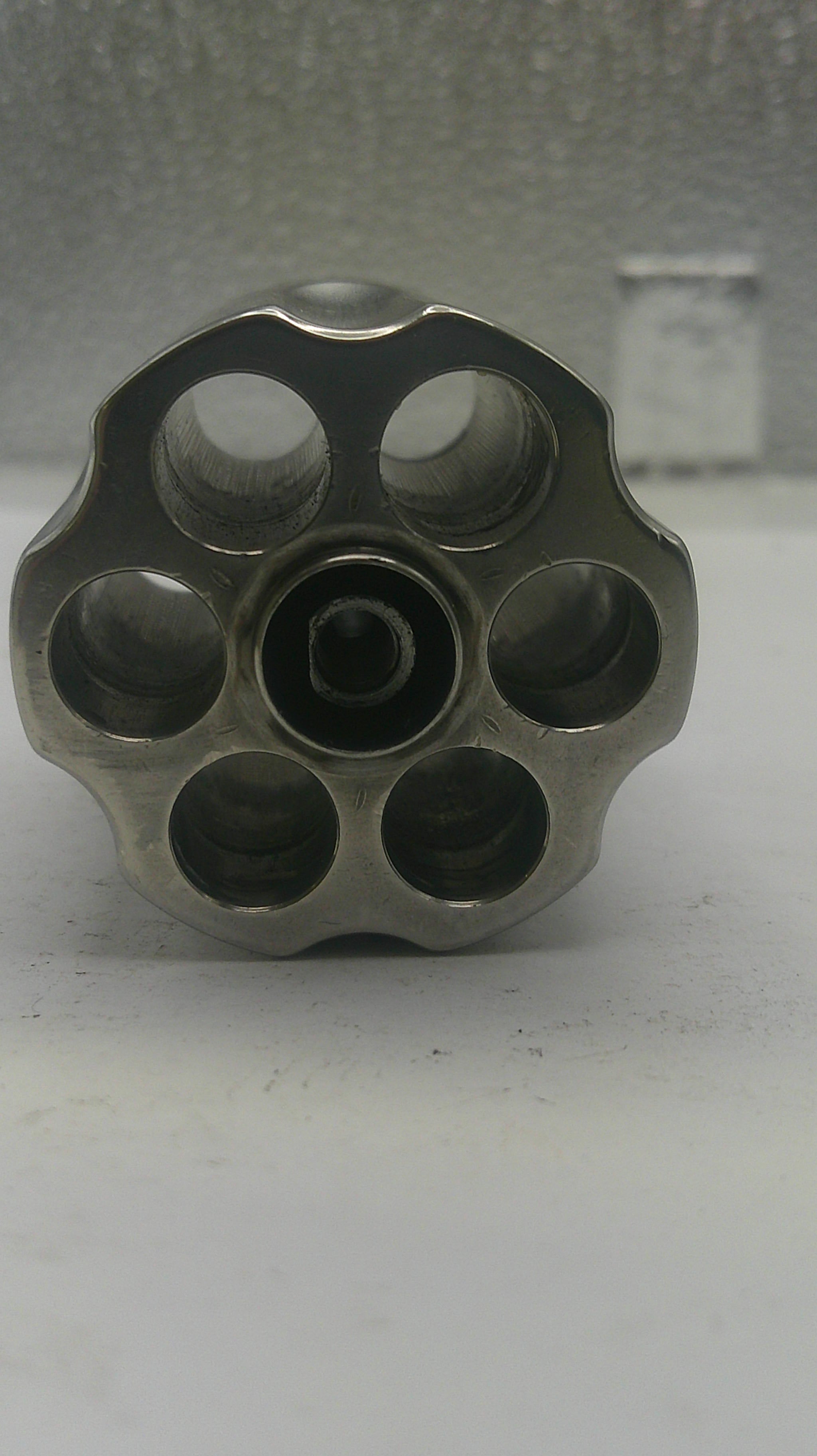 Smith & Wesson Model 66- K Frame .357 Magnum Cylinder w/ Extractor Non-Recessed Stainless Steel Used 66A58