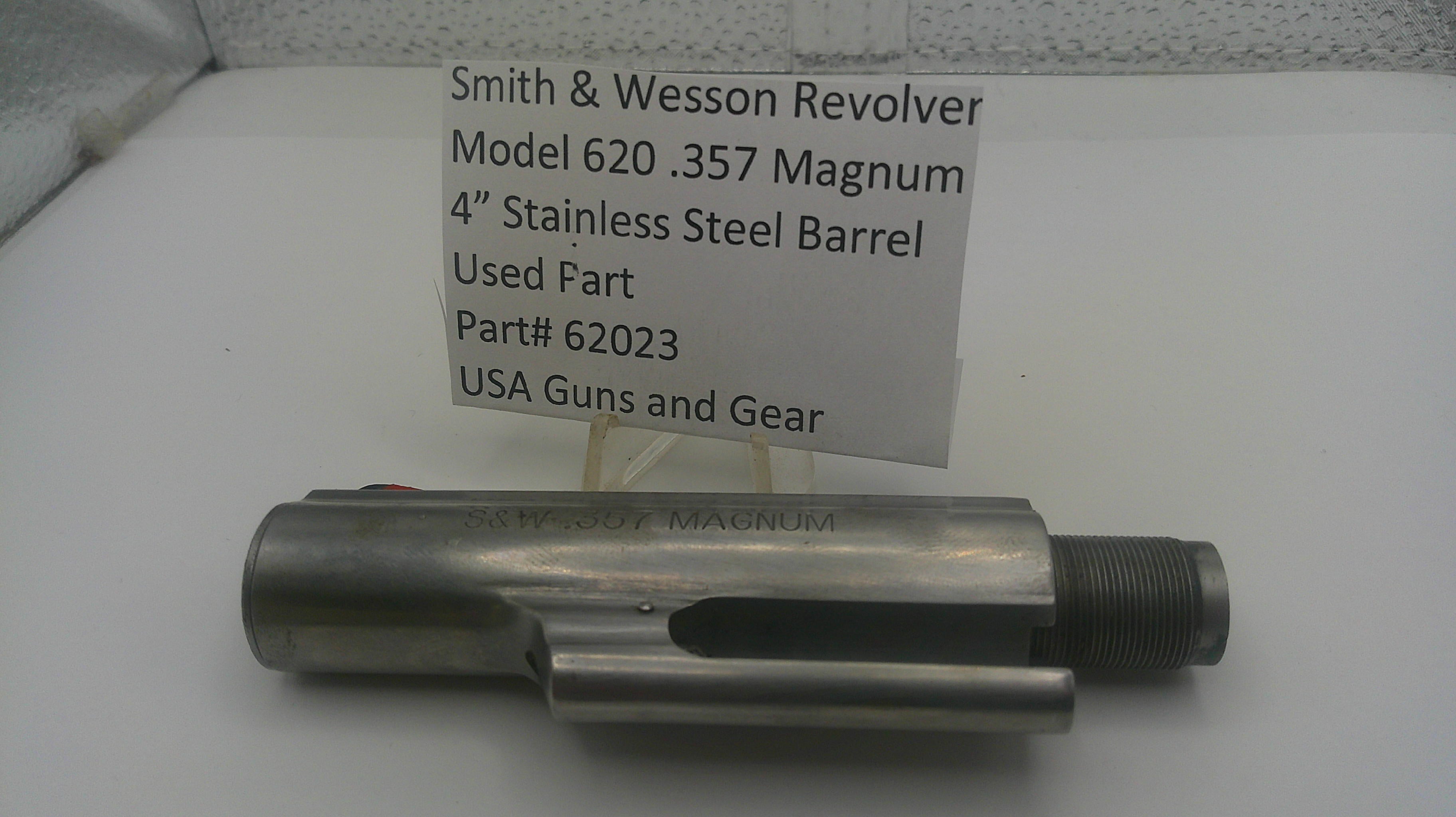 Smith & Wesson Revolver Model 620 .357 Magnum 4" Barrel 62023