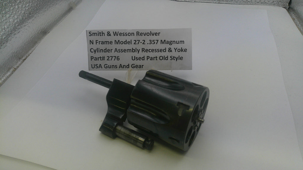 Smith & Wesson N Frame Model 27-2 Recessed Cylinder - Blue Steel .357 Magnum | Used OEM Part 2776C