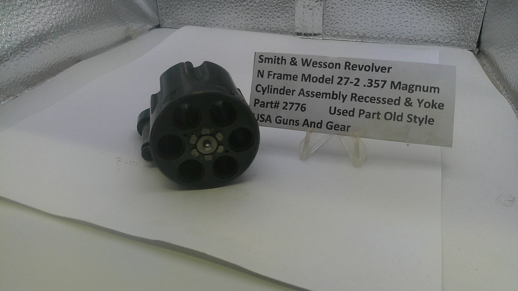 Smith & Wesson N Frame Model 27-2 Recessed Cylinder - Blue Steel .357 Magnum | Used OEM Part 2776C